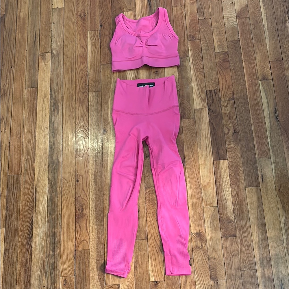 Adidas Bright Pink Activewear Set (3)